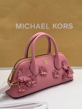 Michael kors Petra Small Floral Embellished Crossbody Bag
